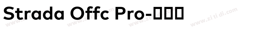 Strada Offc Pro字体转换 Strada Offc Pro字体转换